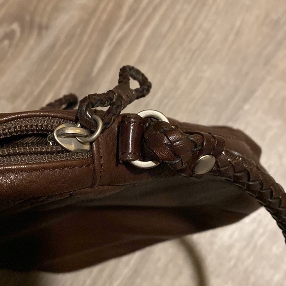 Genuine leather woolrich crossbody/shoulder bag - Picture 8 of 8